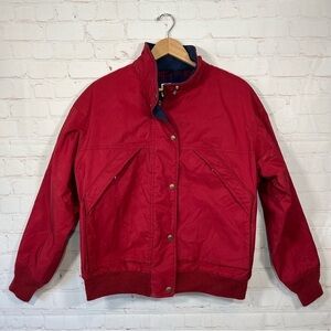 Vintage Pendleton Country Sophisticates Jacket Womens Large Red Plaid Lined